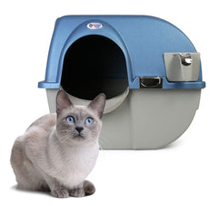 Omega Paw face avant du bac Premium, design Pearl Blue et fonction pratique