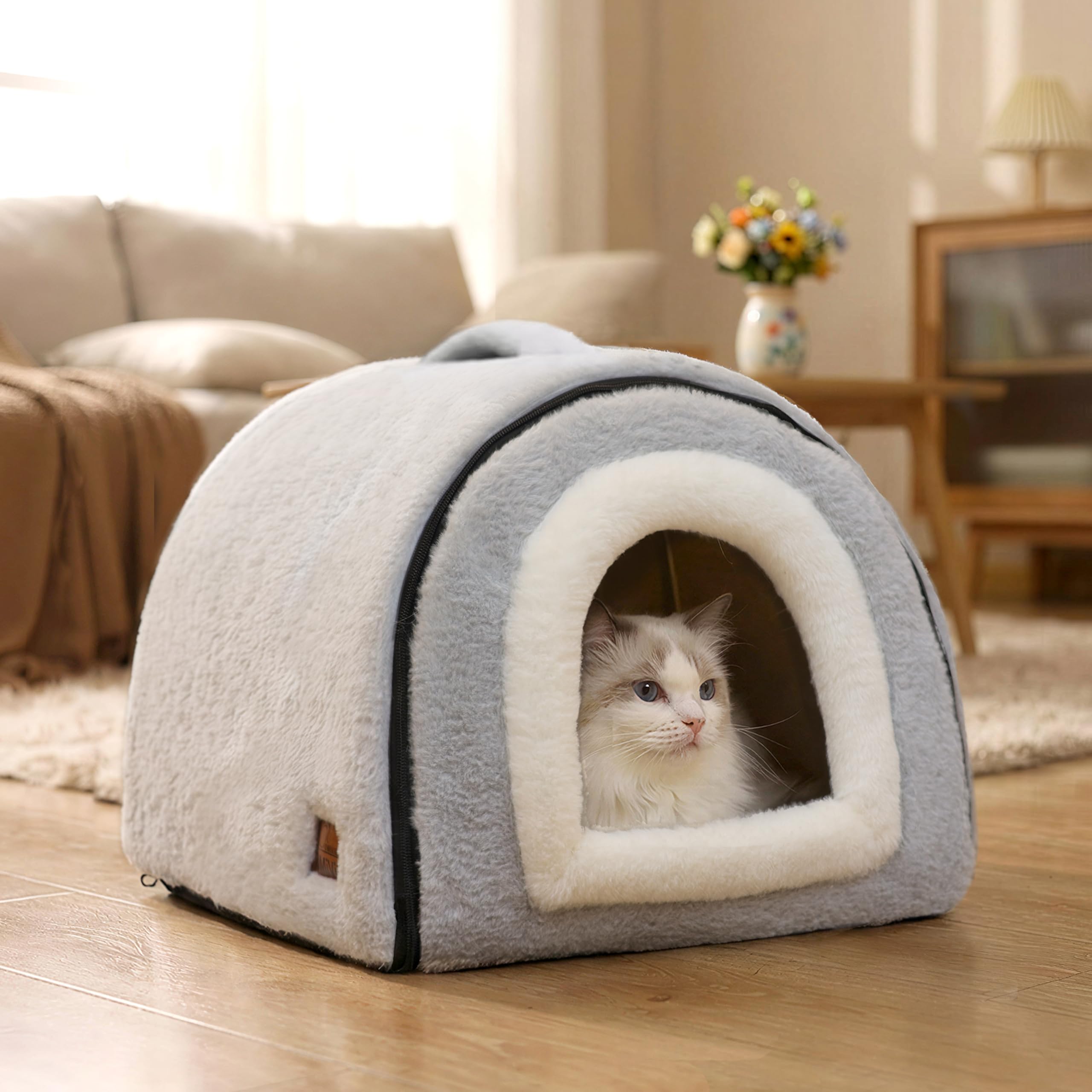 OMIVIER gros plan du tissu et du coussin doux confortable