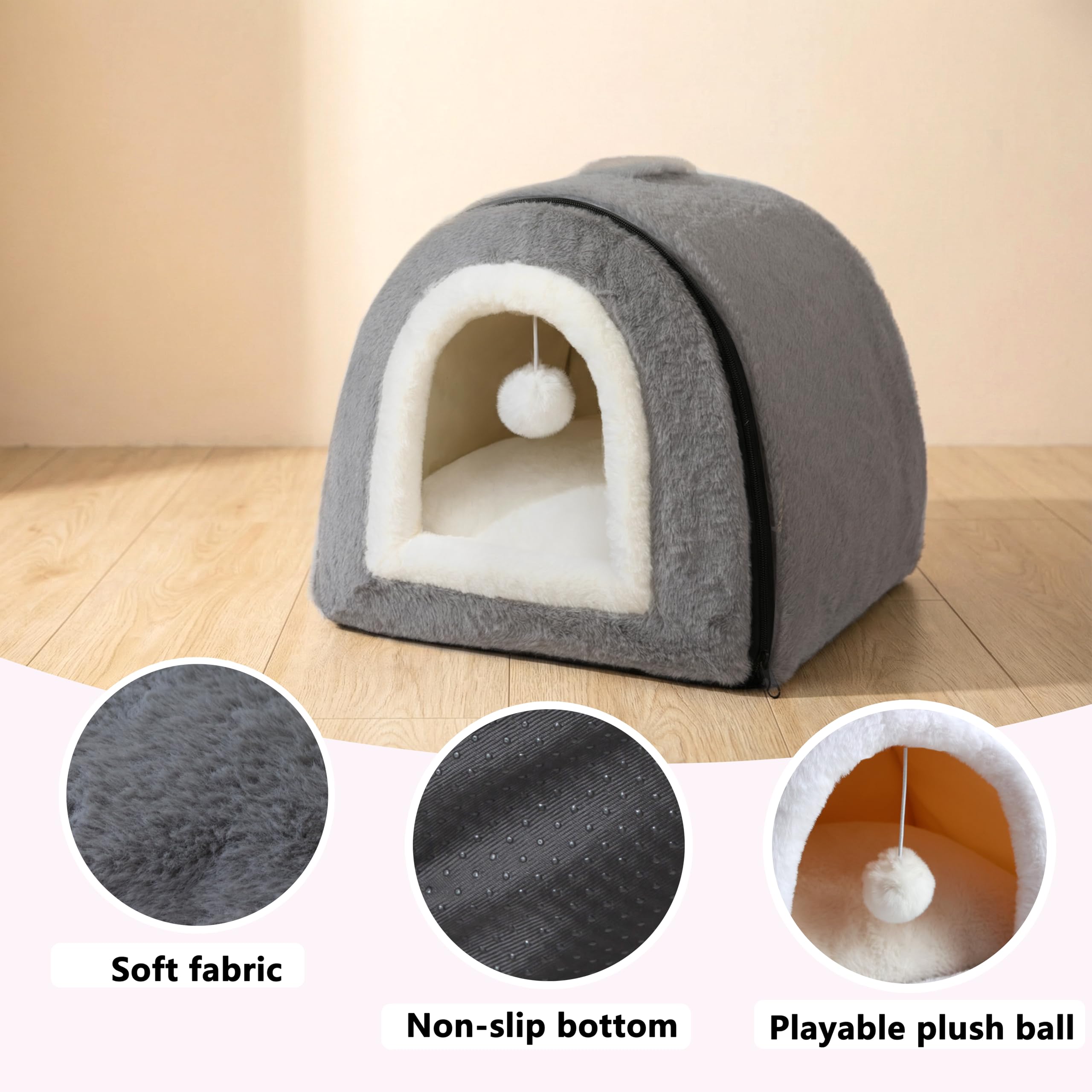 OMIVIER comparaison d'échelle montrant dimensions adaptées aux chats