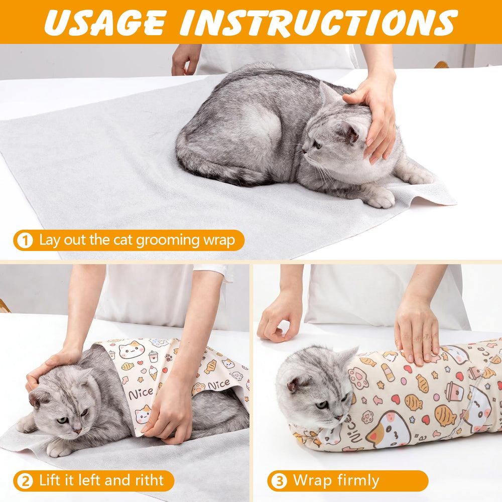 ondware comparaison taille avec chat montrant ajustement extra-large