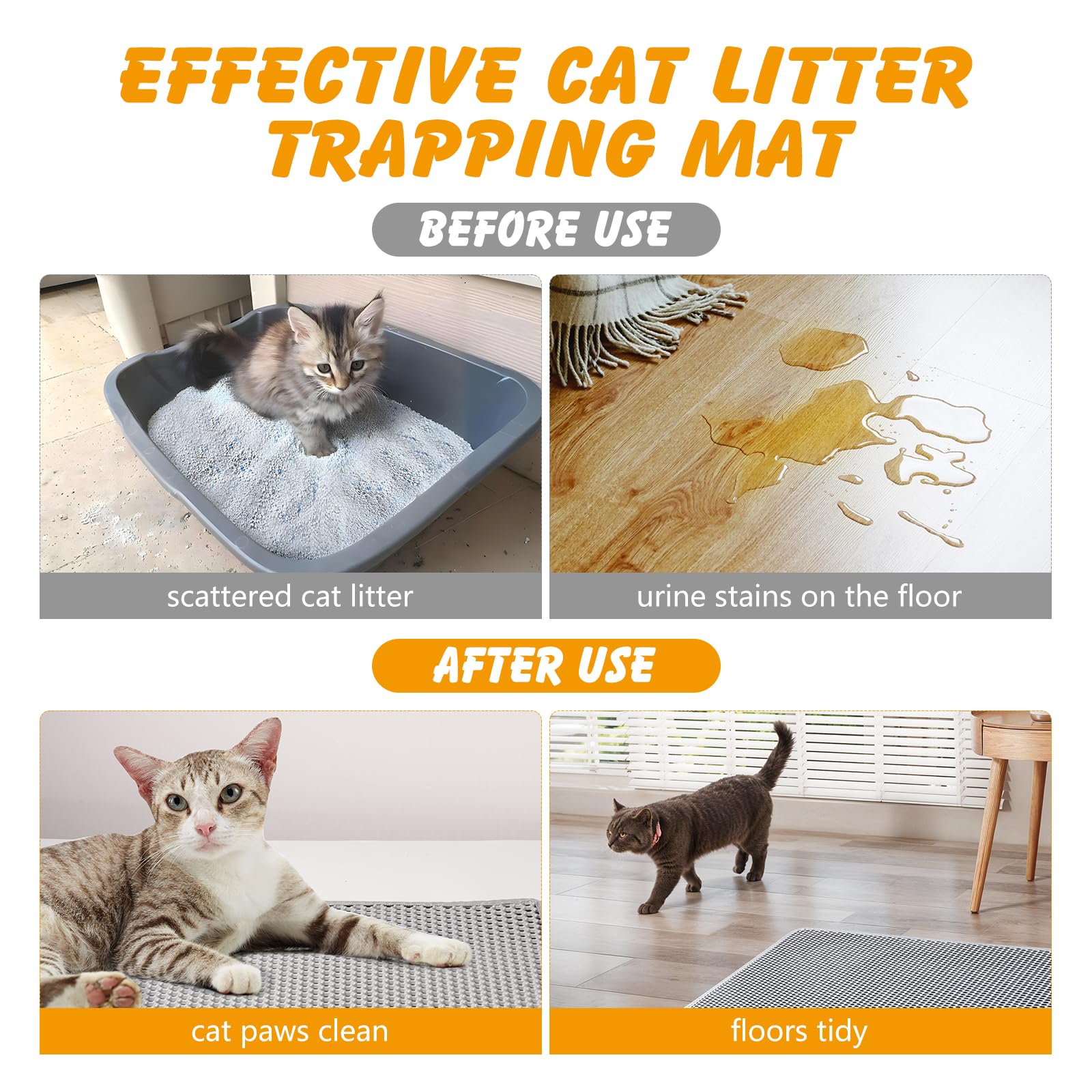 ondware tapis litière plié léger et facile à ranger ou transporter