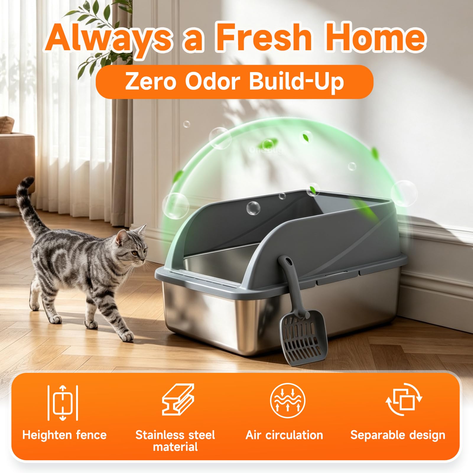 OneBug ambiance pièce moderne montrant intégration dans la maison