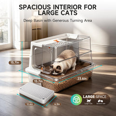 OneBug pédale et ouverture supérieure pour sortie propre et sans suivi