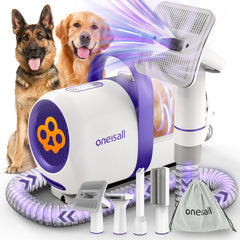 oneisall face avant montrant la brosse aspirante et son design ergonomique