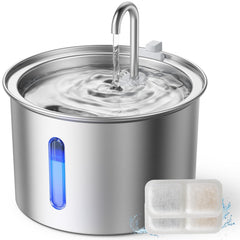 oneisall fontaine avant montrant design acier inoxydable et facilité de nettoyage