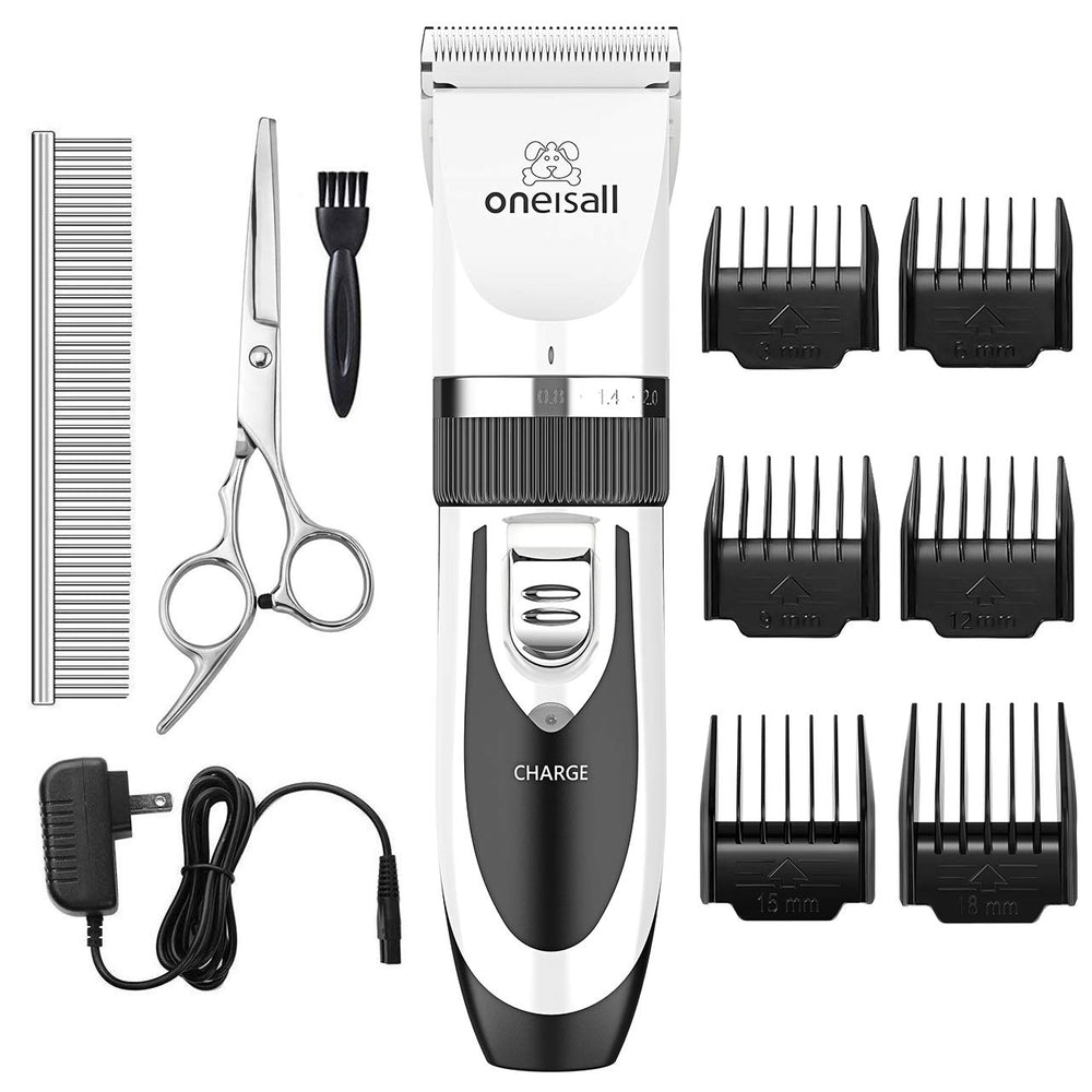 oneisall tondeuse packaging face montrant le kit complet et facilité d'utilisation