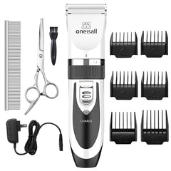 oneisall tondeuse packaging face montrant le kit complet et facilité d'utilisation
