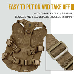 OneTigris panneaux MOLLE latéraux compatibles pour pochettes et accessoires
