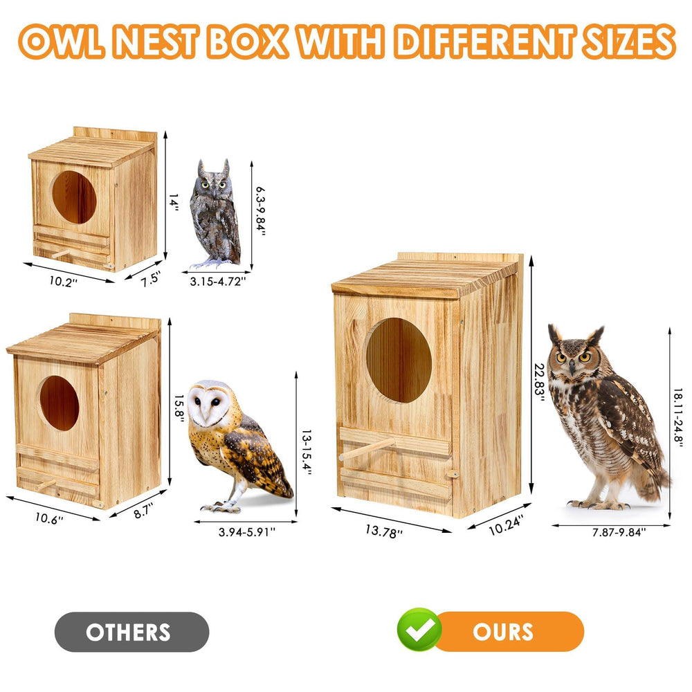 ONKO intérieur spacieux illustrant espace pour adultes et jeunes oiseaux
