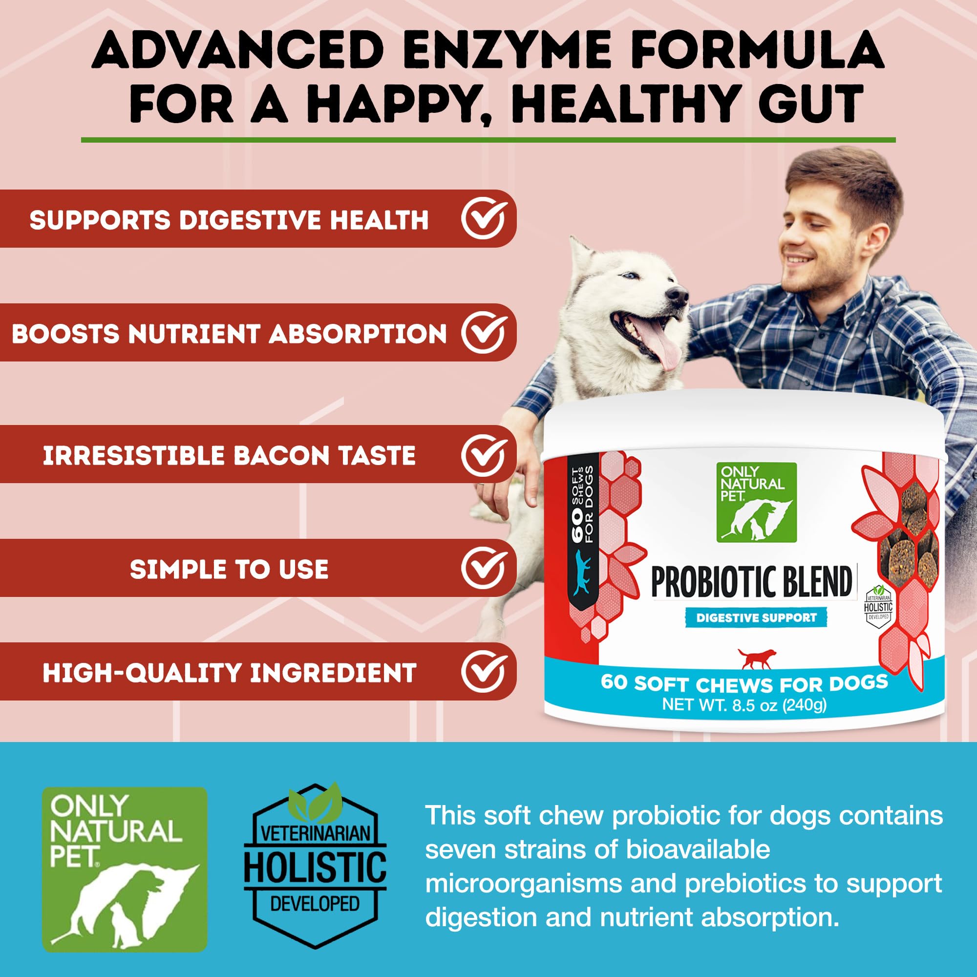Only Natural Pet boîte ouverte avec pastilles molles pour administration facile