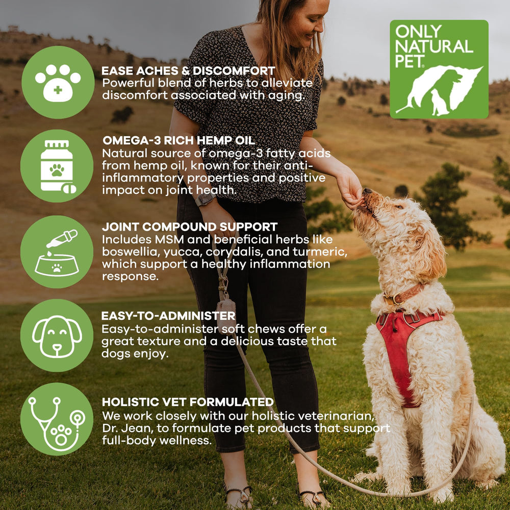 Only Natural Pet chien acceptant le comprimé montre facilité d'administration et appétence
