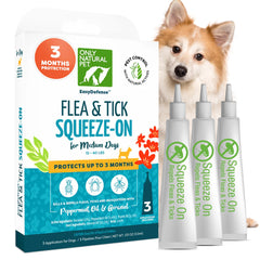 Only Natural Pet emballage avant montrant coffret trois tubes bénéfice praticité