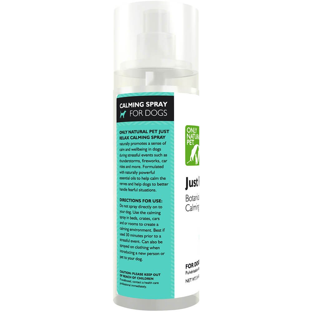 Only Natural Pet spray apaisant près du lit pour chien favorisant confort