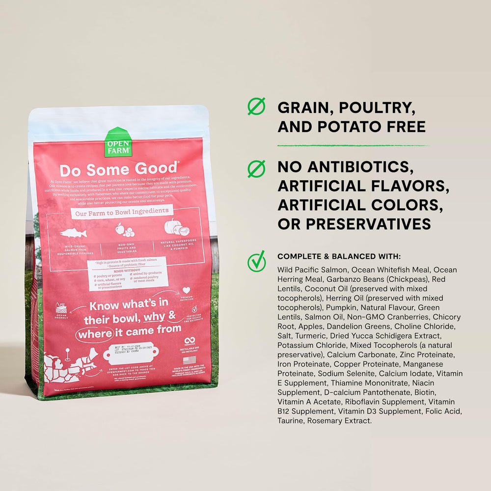 Open Farm chat mange les croquettes, favorise l'appétit