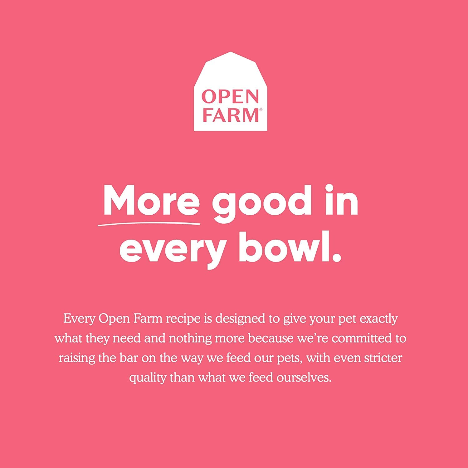 Open Farm étiquette traçabilité indiquant origine 100% vérifiable