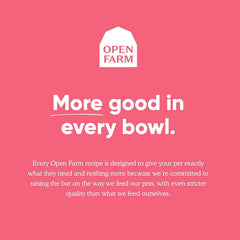 Open Farm étiquette traçabilité indiquant origine 100% vérifiable