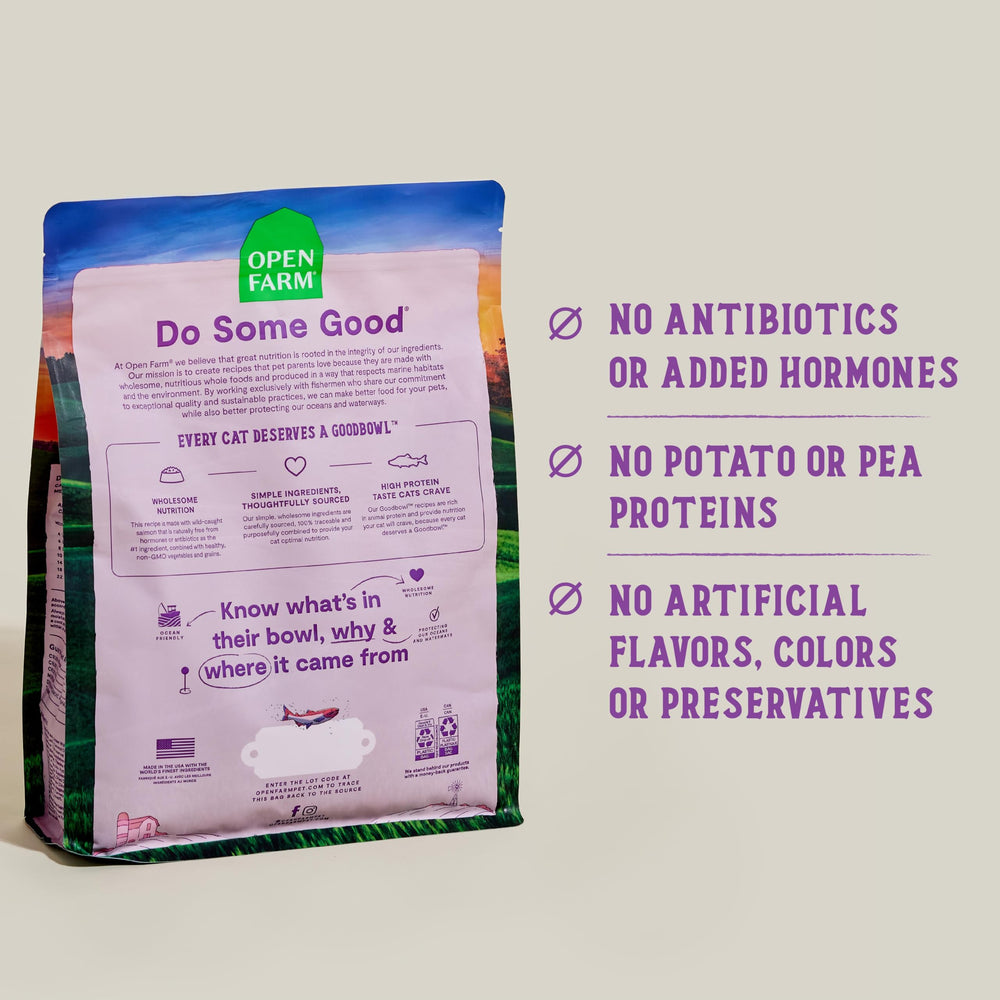Open Farm gros plan des croquettes textures appétissantes et digestibles
