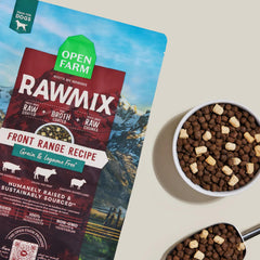 Open Farm étiquette traçabilité avec numéro de lot pour transparence