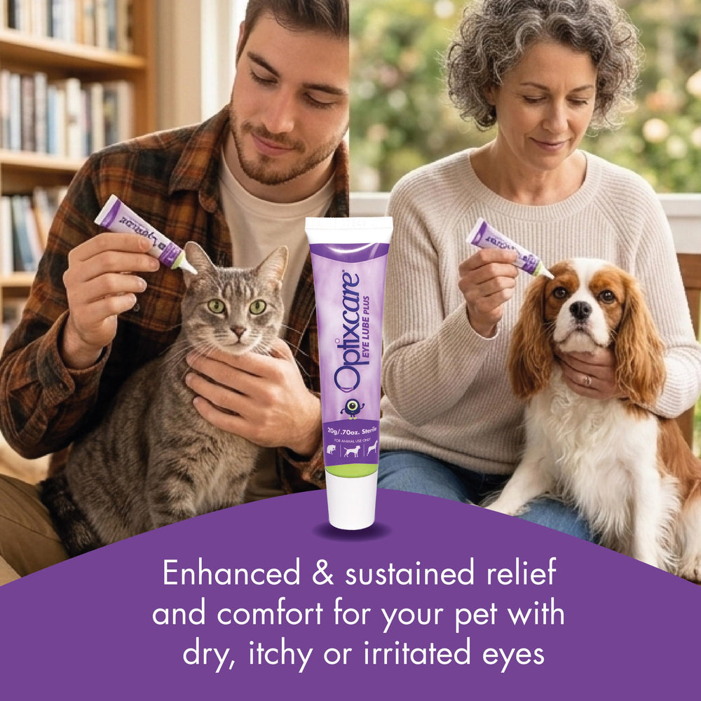 OptixCare texture gel gros plan illustrant tenue et lubrification prolongée