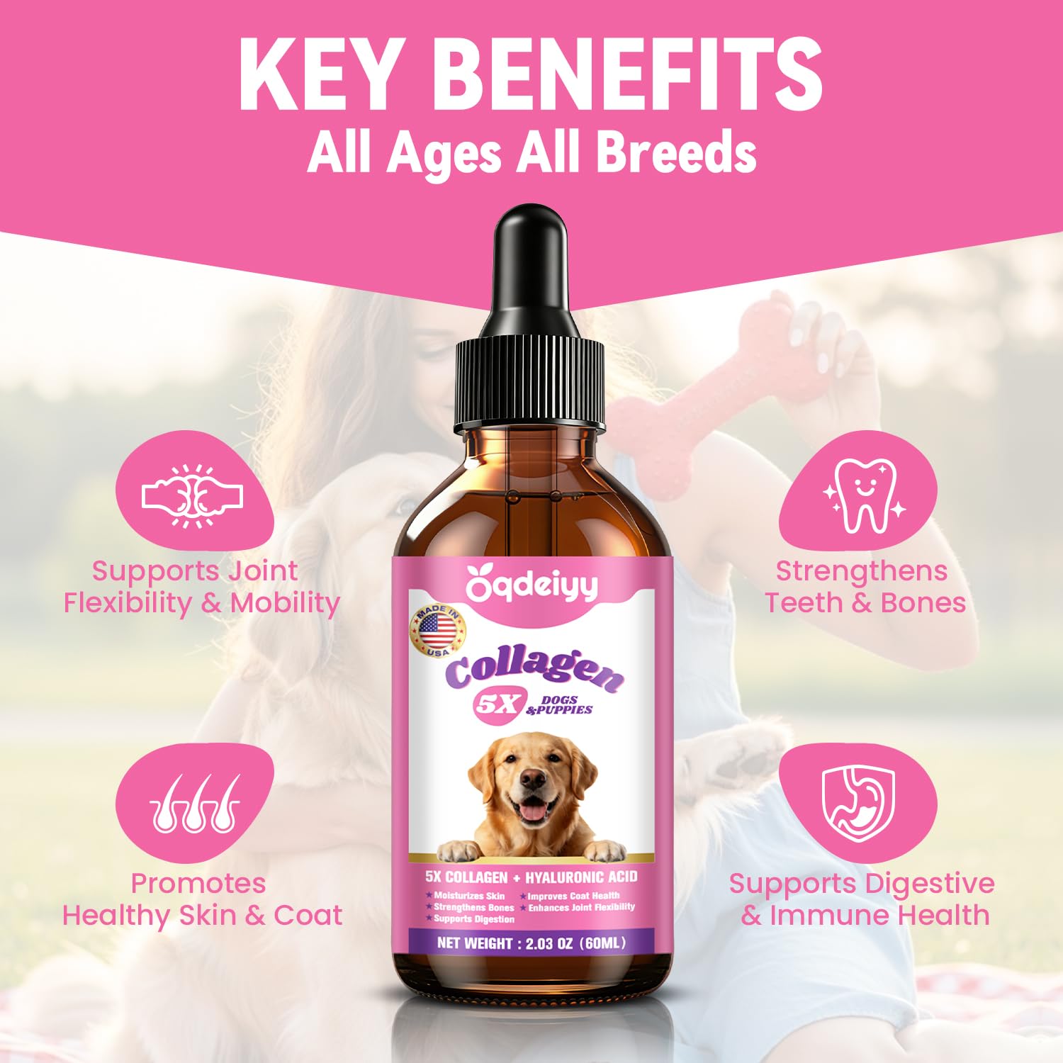 Oqdeiyy gros plan sur la texture liquide montrant concentration et pureté