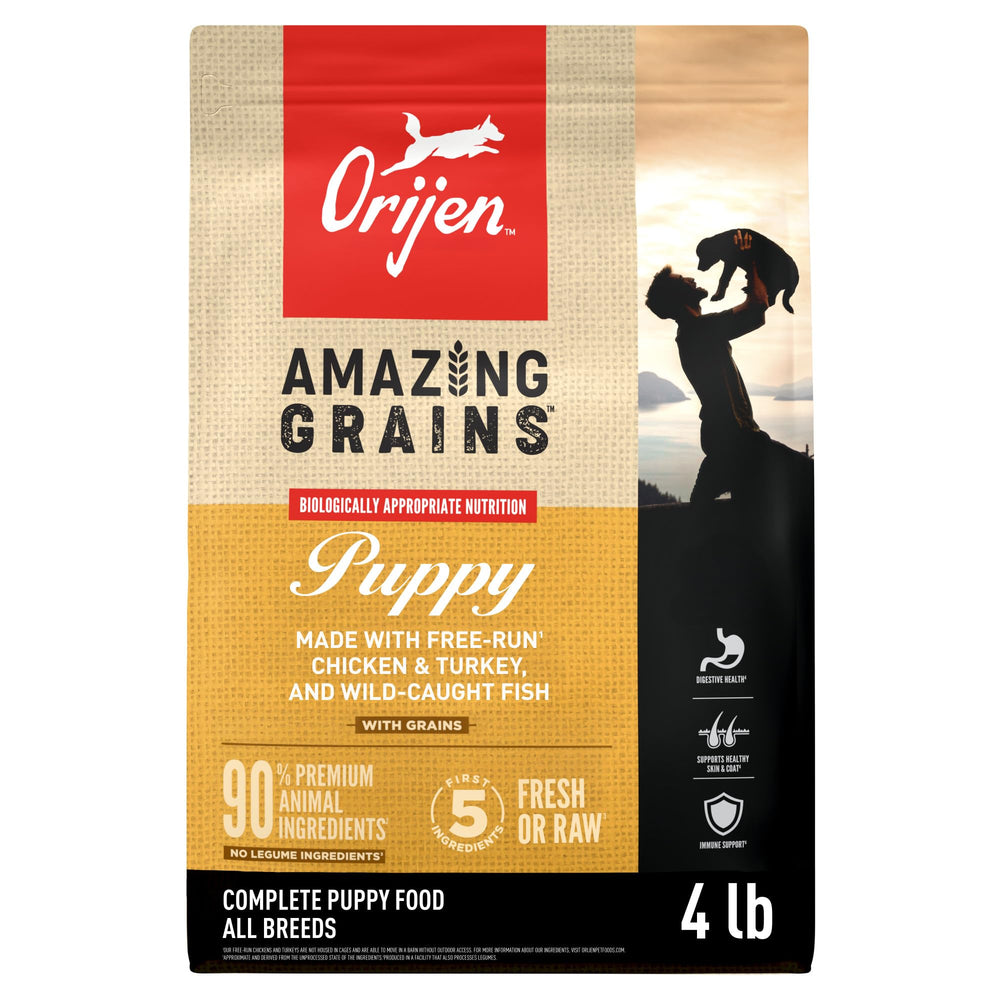 ORIJEN face du sachet montrant packaging et bénéfice fraîcheur