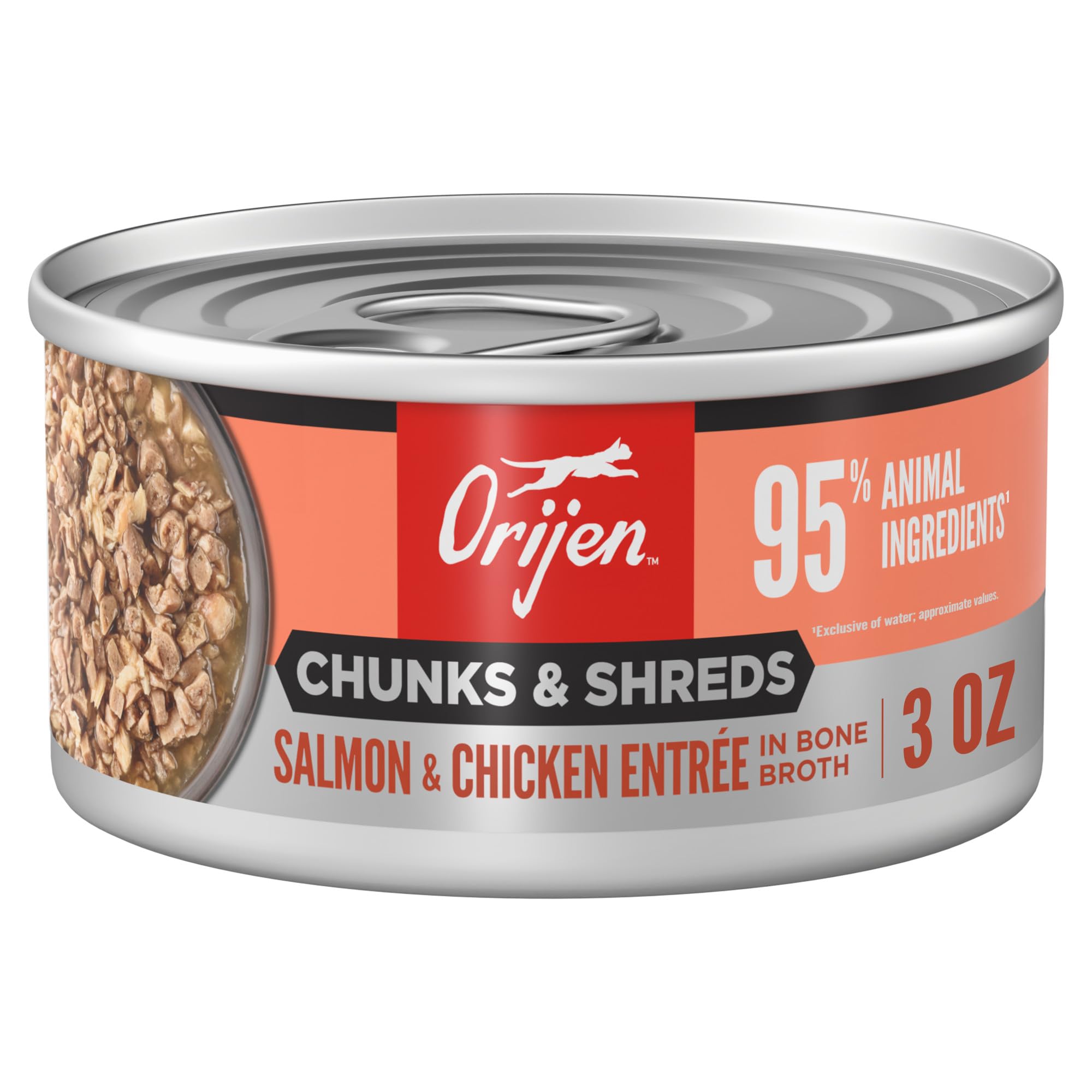 ORIJEN gros morceaux et effilés visibles, stimulateur d'appétit pour chat