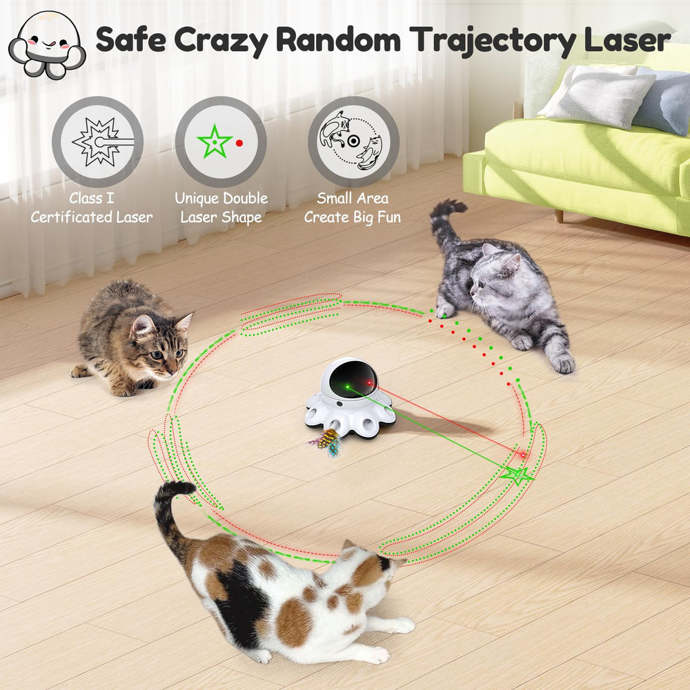 ORSDA laser en action créant trajectoires imprévisibles pour jeu