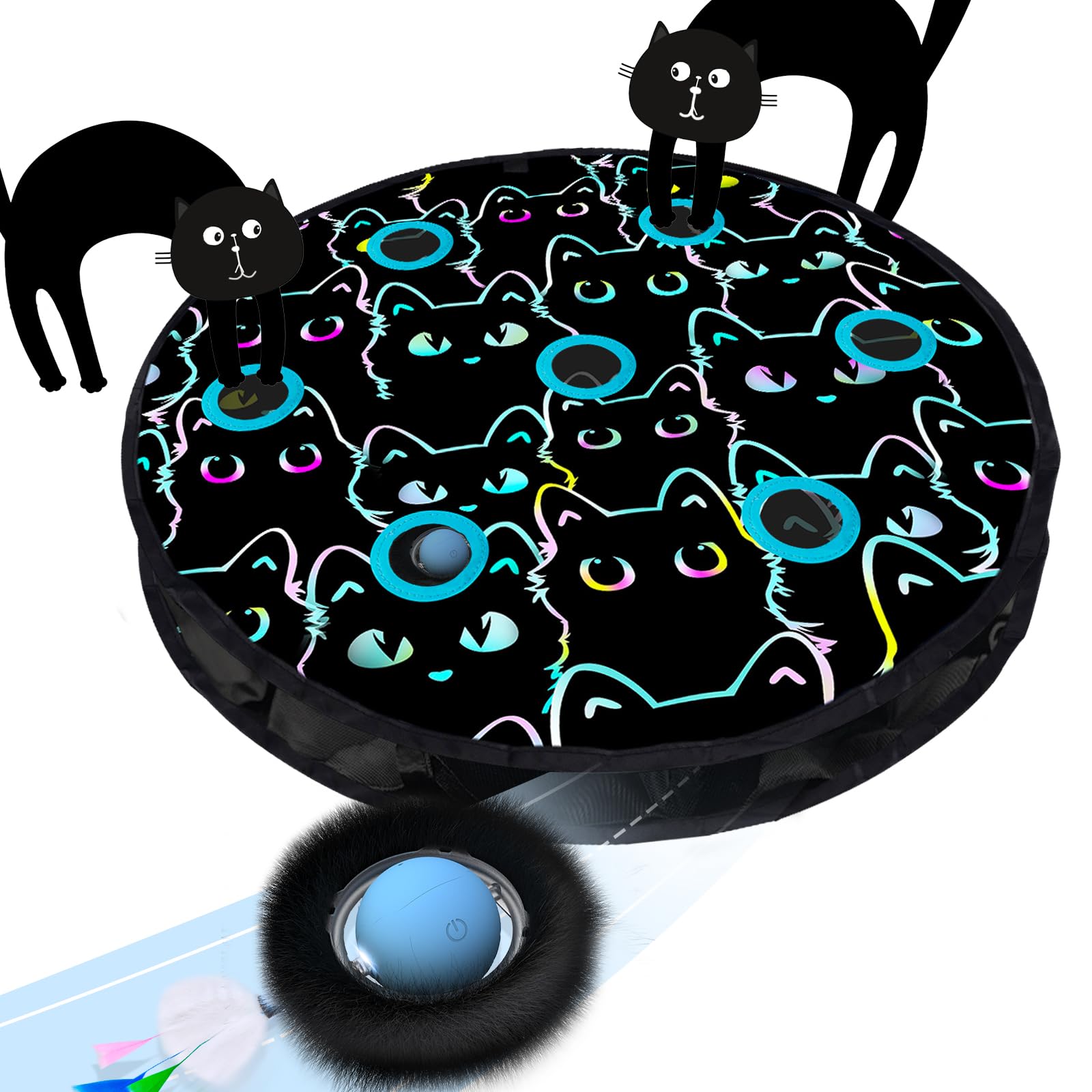 ORSDA tapis face avant montrant les 7 ouvertures et stimulation visuelle