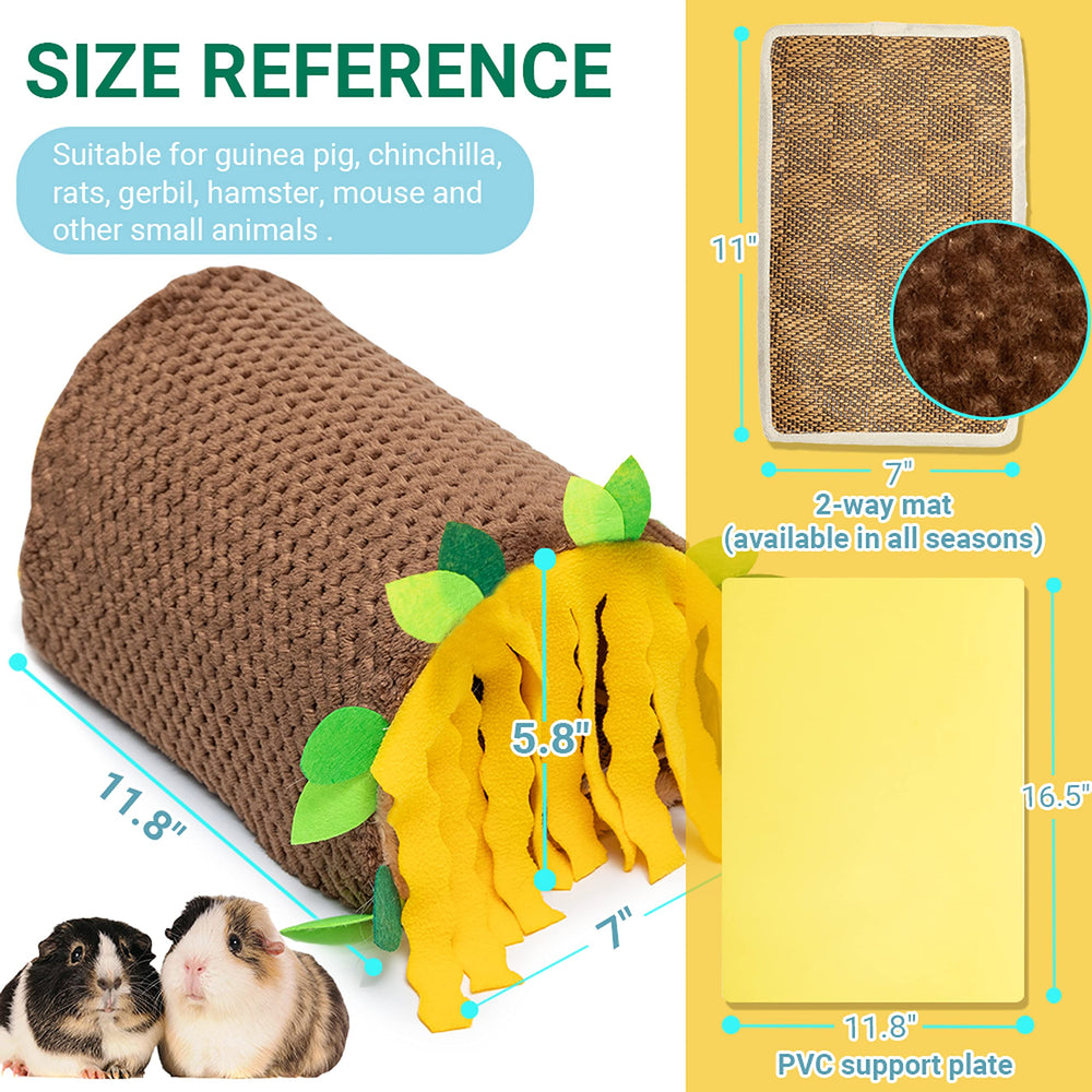 ORZECHKO tapis réversible côté chaud en flanelle pour plus de chaleur