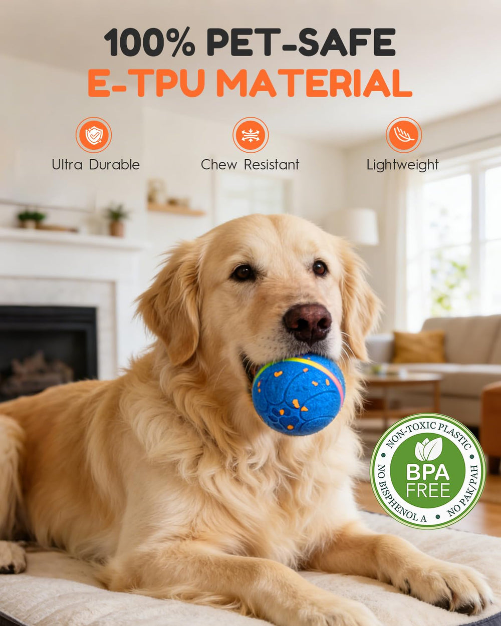 osou effets LED lumineux attirant l'attention du chien la nuit