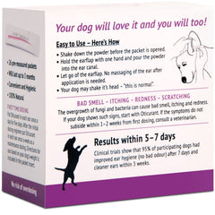 OTICURANT application sur oreille de chien, utilisation simple sans rinçage