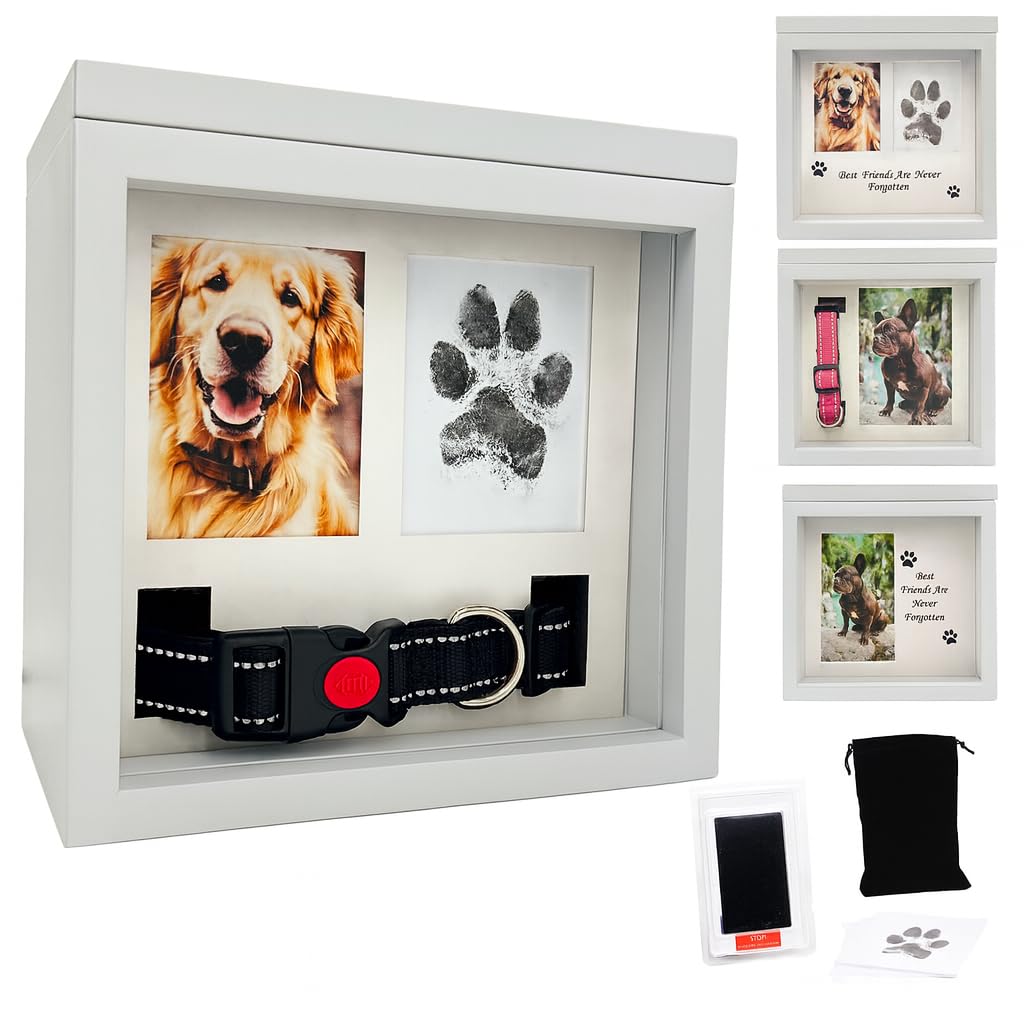 OtterPets urne blanche face avant, design élégant et discret