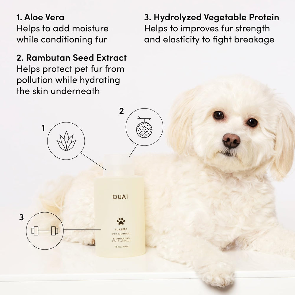 OUAI mousse douce à la texture riche pour nettoyage en douceur