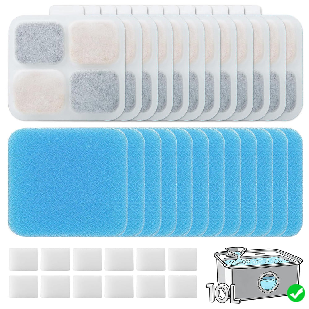 OUPUSES emballage du kit de 16 filtres montrant contenu complet et praticité
