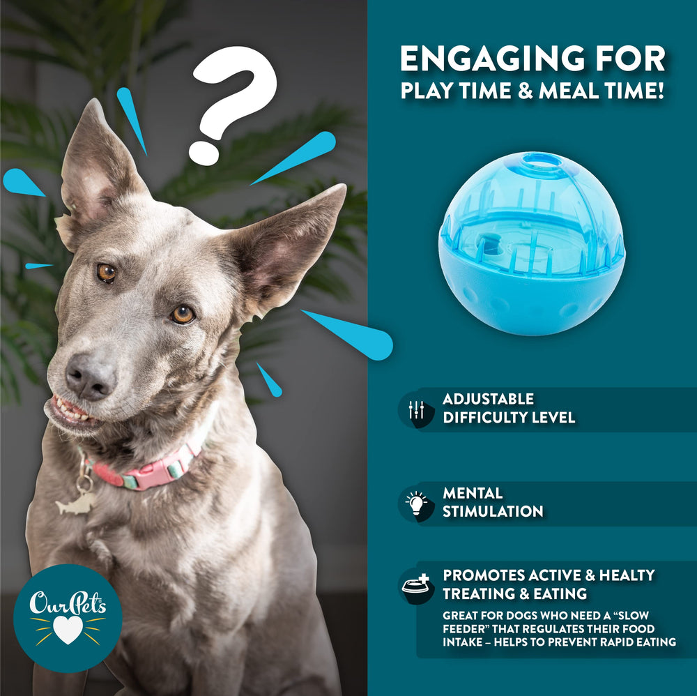 Our Pets détail du disque interne réglable pour ajuster la difficulté
