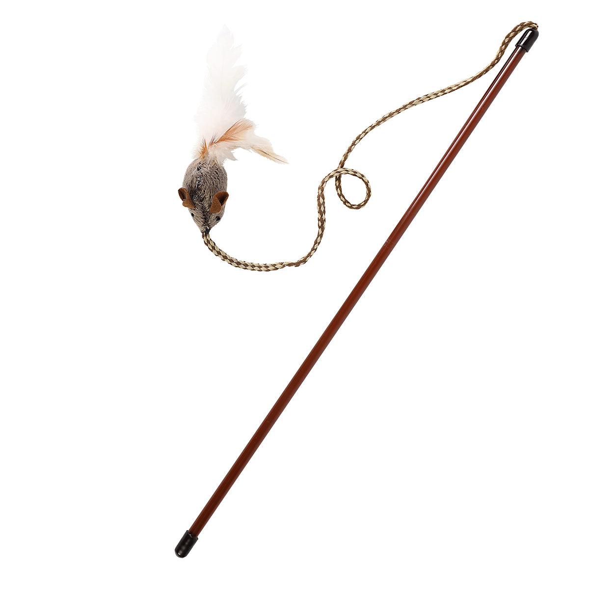 OurPets baguette front emballage montrant le jouet et bénéfice divertissement
