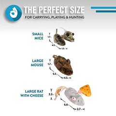 Our Pets comparaison taille avec une main pour visualiser dimensions du jouet