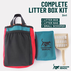 OutdoorBengal pelle et accessoires inclus pour un nettoyage rapide et propre