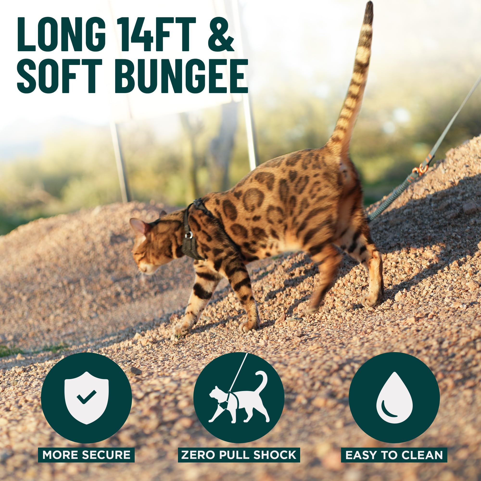 OutdoorBengal Kushma™ emballage et étiquette montrant compatibilité harnais