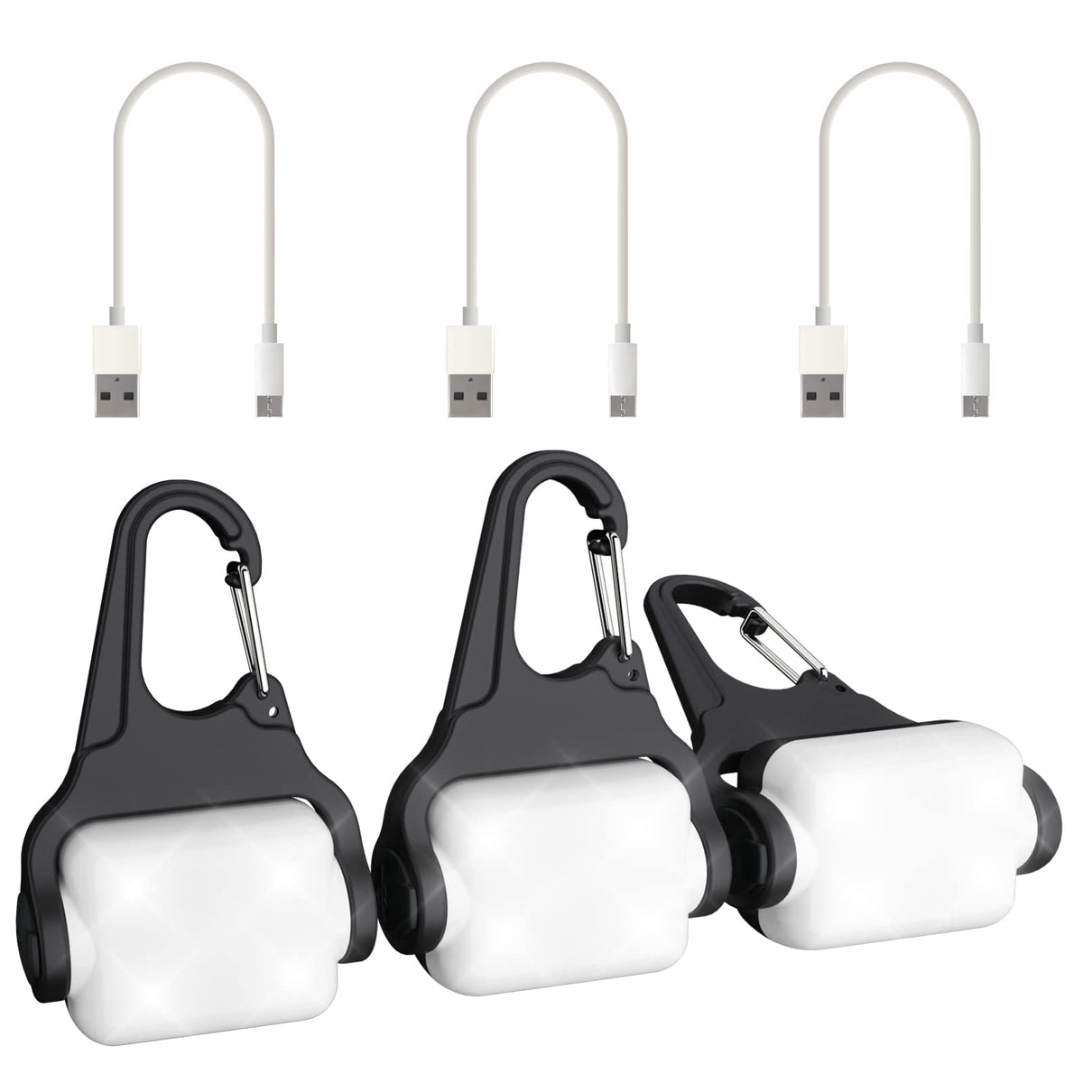 Outopest lampe collier face avant montrant visibilité pour sécurité