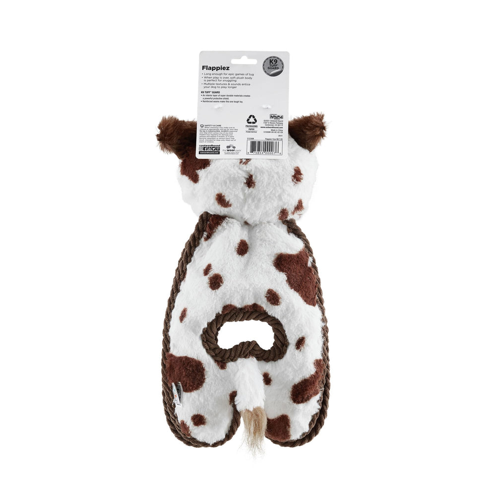 Outward Hound comparaison taille Cuddle Tugs Cow pour choisir adapté