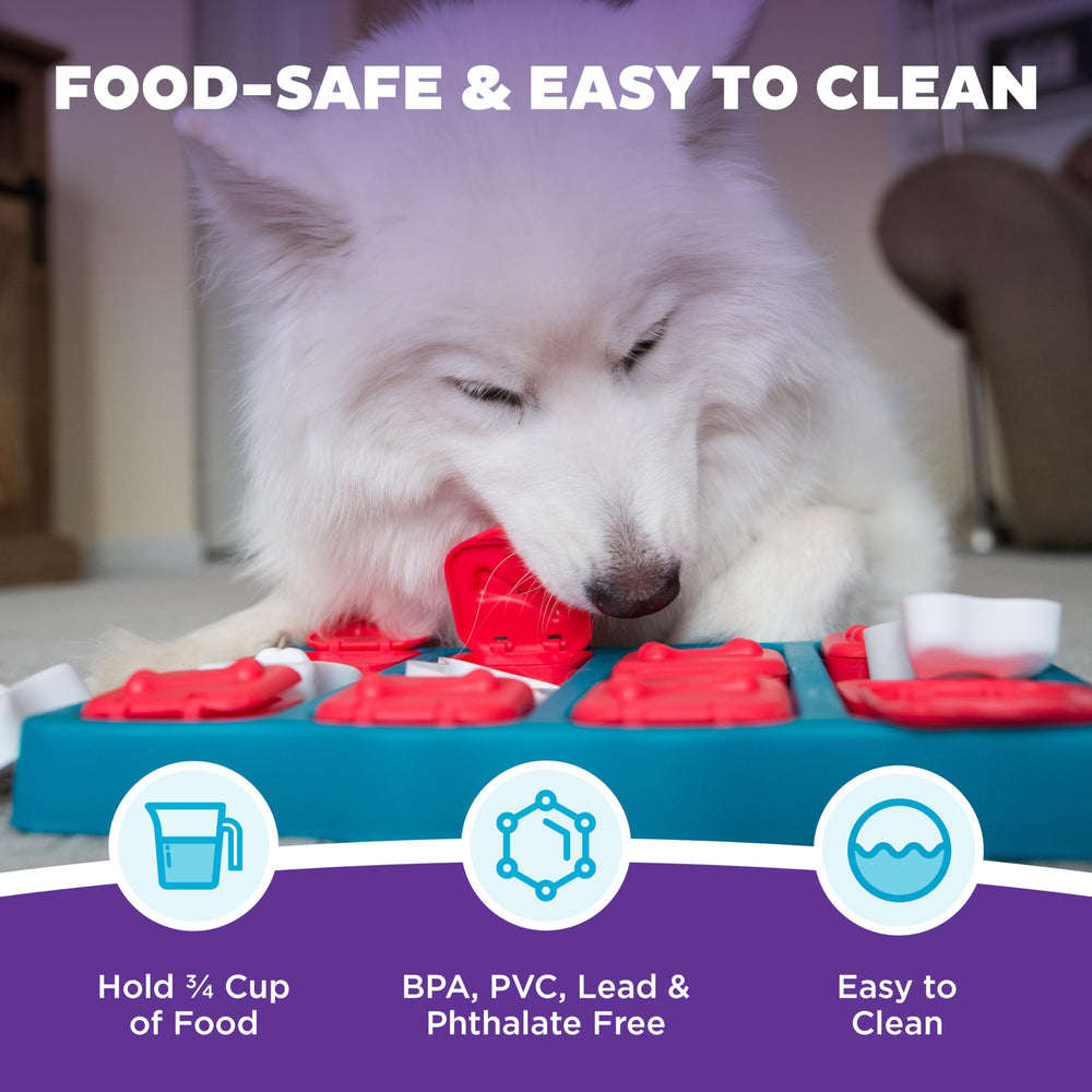 Outward Hound chien utilisant le Dog Brick stimulant mentalement le chien