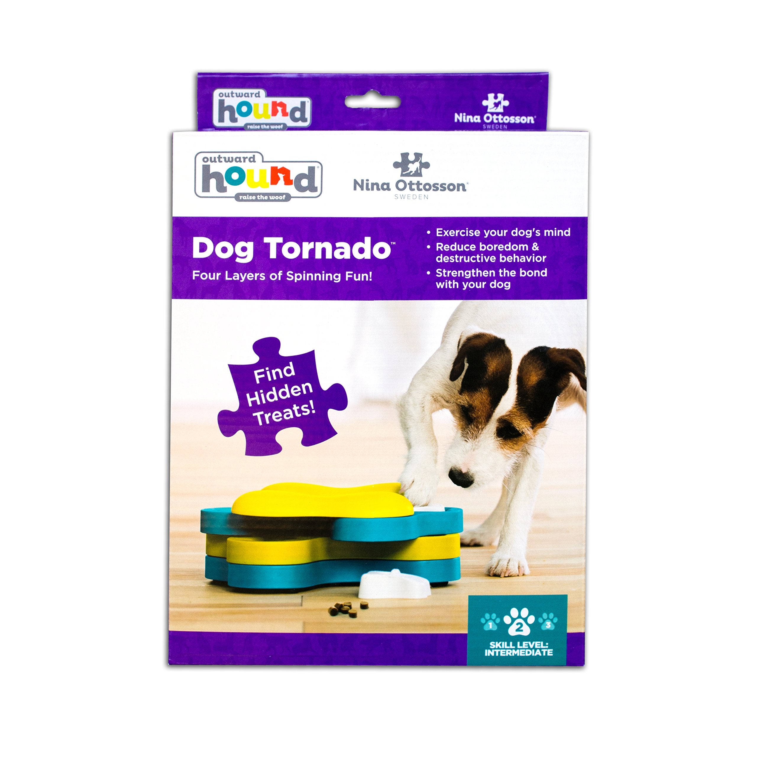 Outward Hound gros plan sur couvercles en os pour varier difficulté et défi