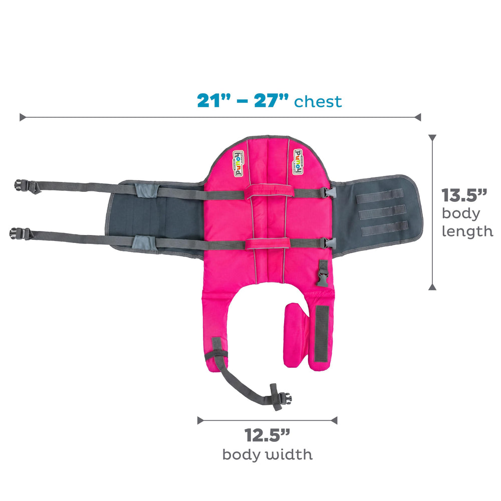 Outward Hound chien portant gilet sur la plage pour sécurité active