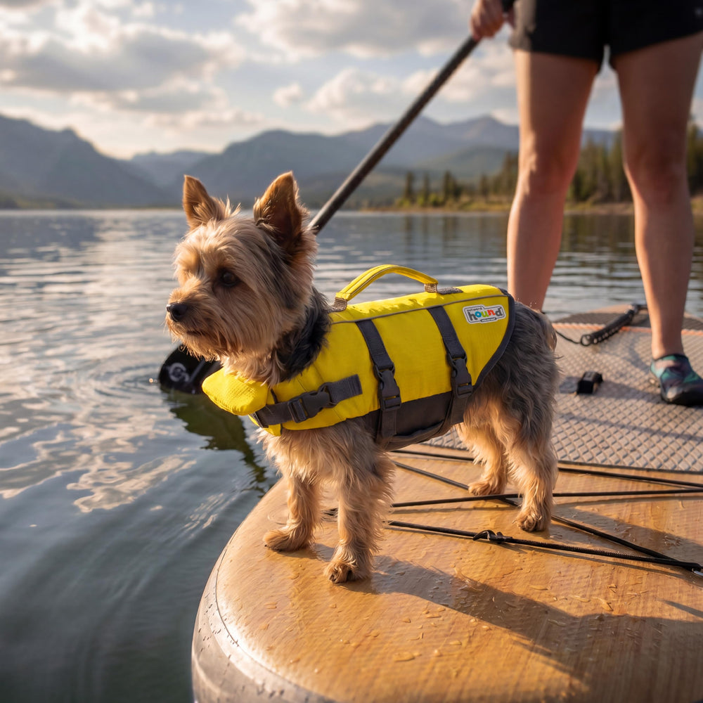 Outward Hound comparaison taille X-Small montrant proportions du gilet