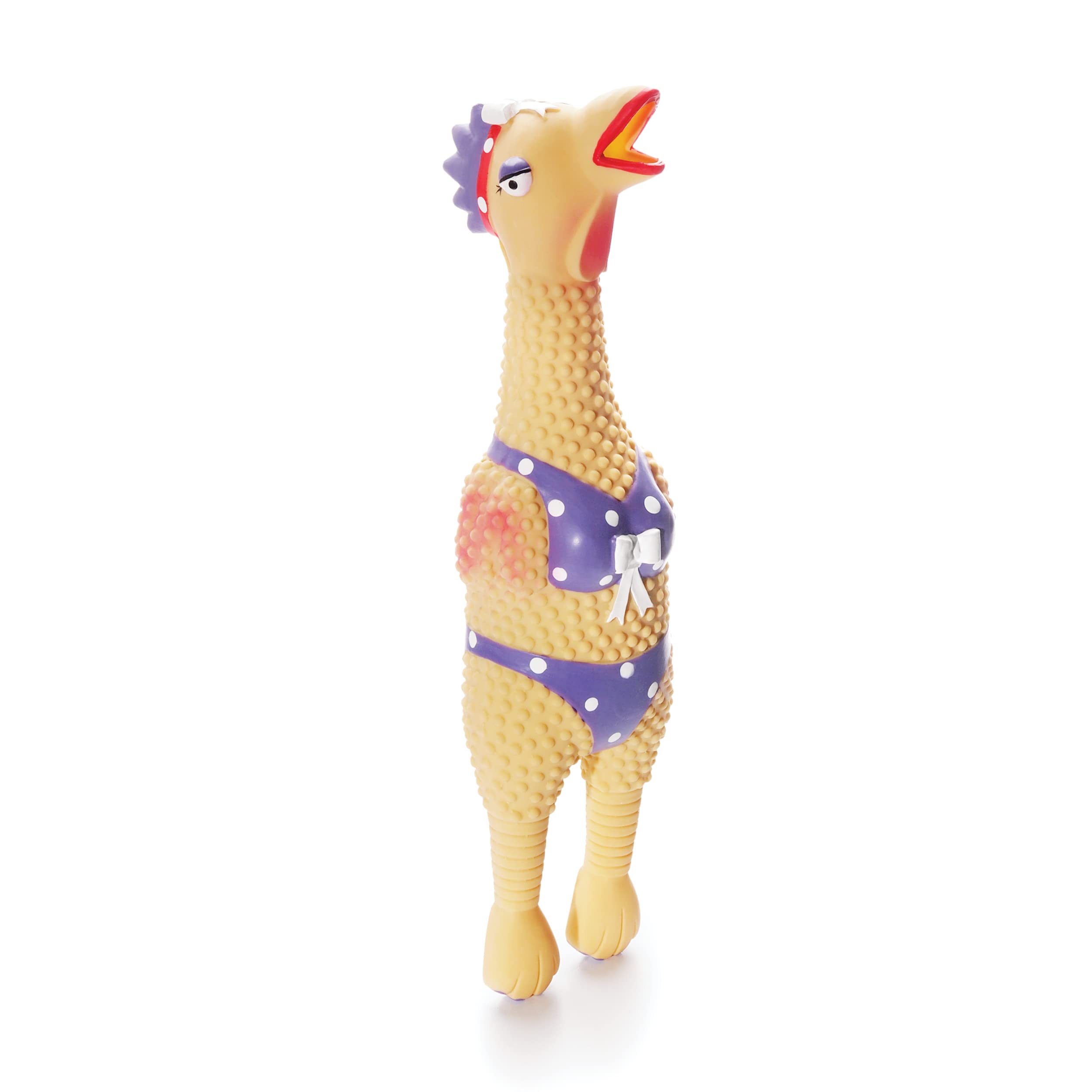 Outward Hound Henrietta face avant montrant design comique et engagement visuel