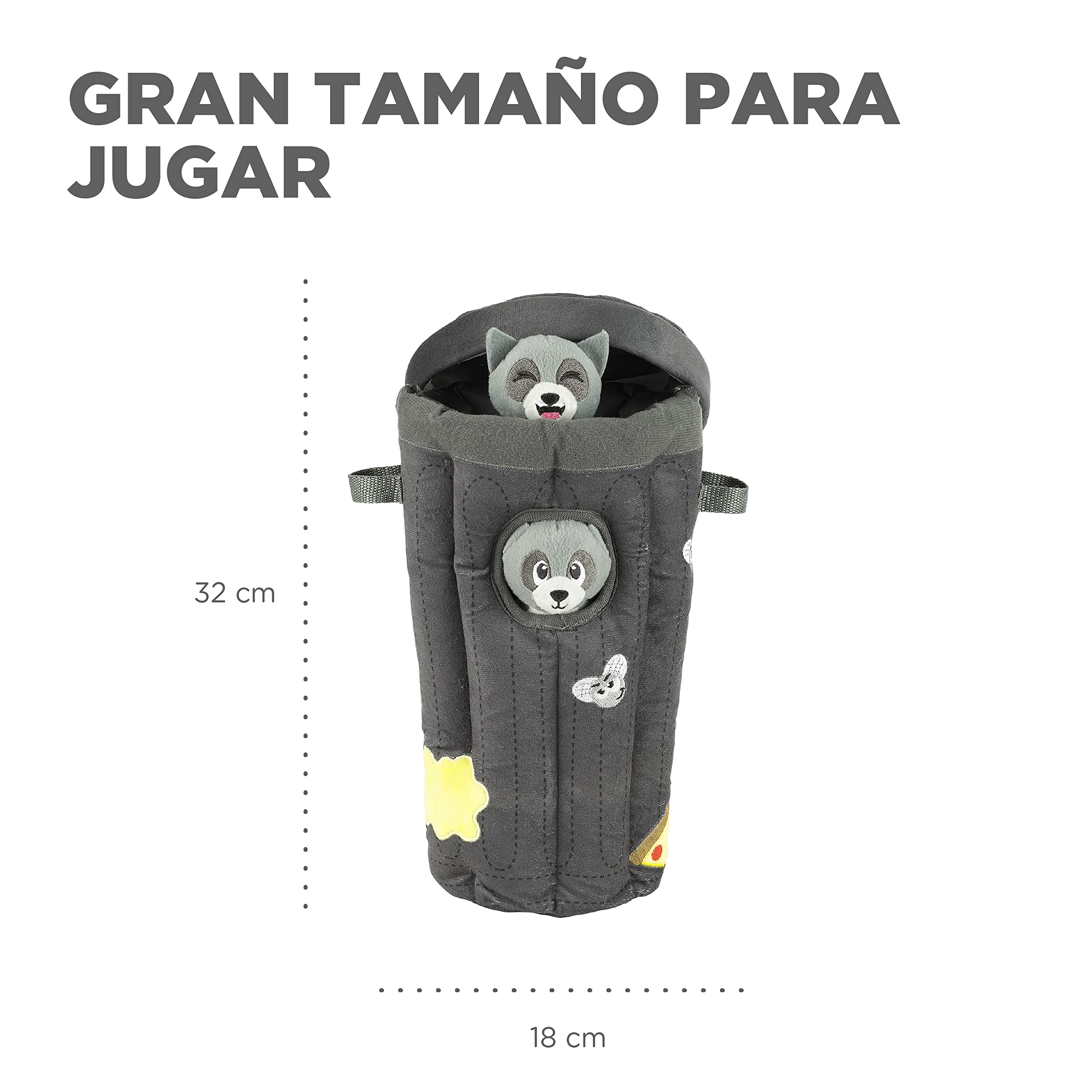 Outward Hound comparaison de taille montrant échelle et compatibilité chien