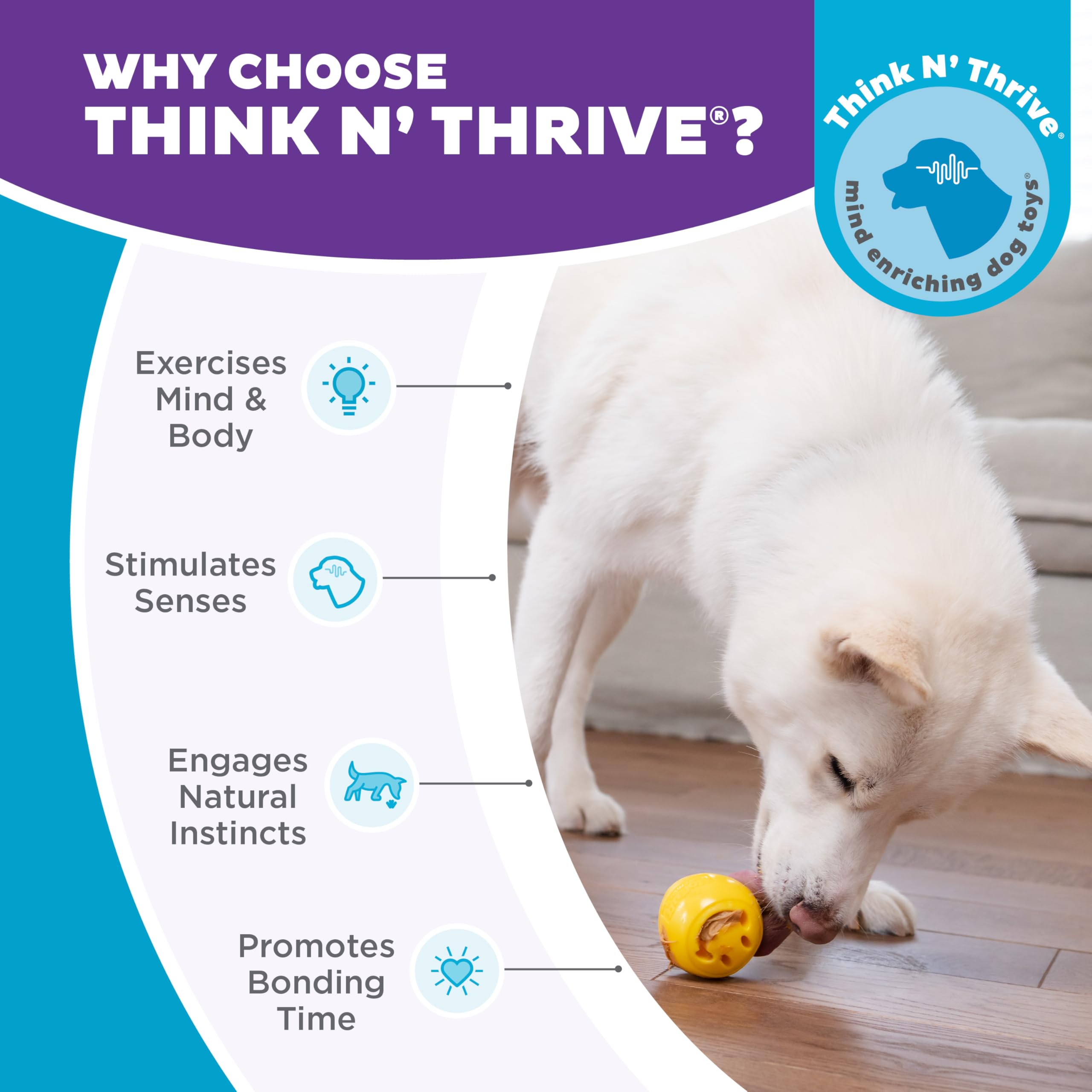 Outward Hound Nooks étiquette menthe montrant parfum naturel pour fraîcheur