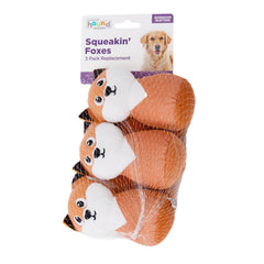 Outward Hound renard gros plan texture douce pour confort dentaire