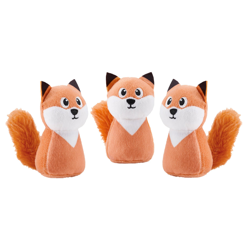 Outward Hound renard packaging avant montrant le lot et avantage remplacement